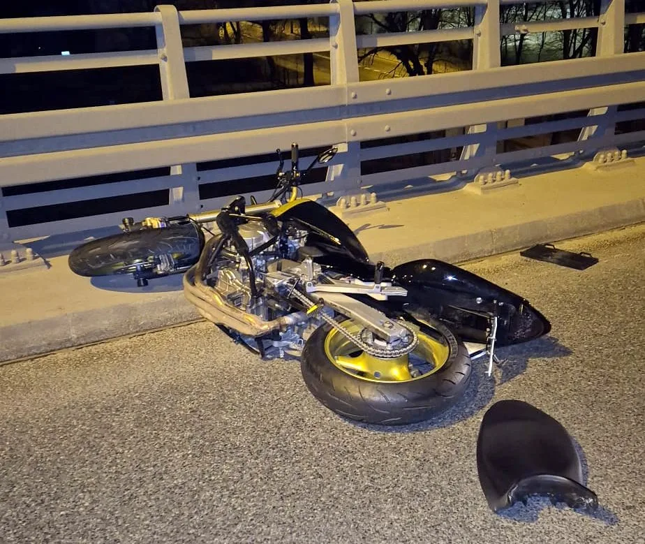 Motocyklista poniósł śmierć na miejscu (fot. nadesłane)