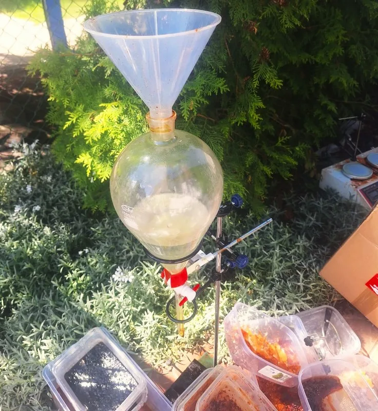 Narkotykowe laboratorium w Kruszynie (fot. nadesłane)