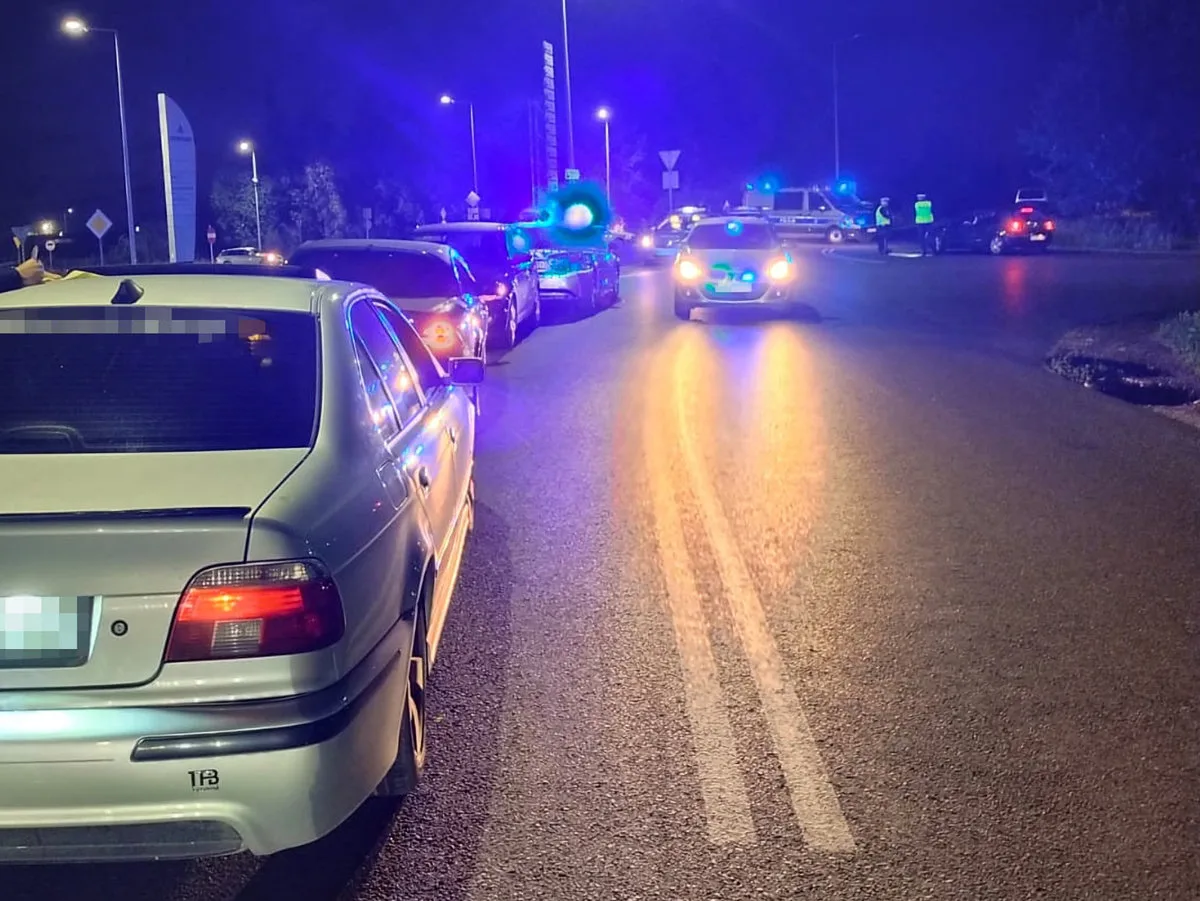 Policja zapobiegła nielegalnym wyścigom [fot.  nadesłane]