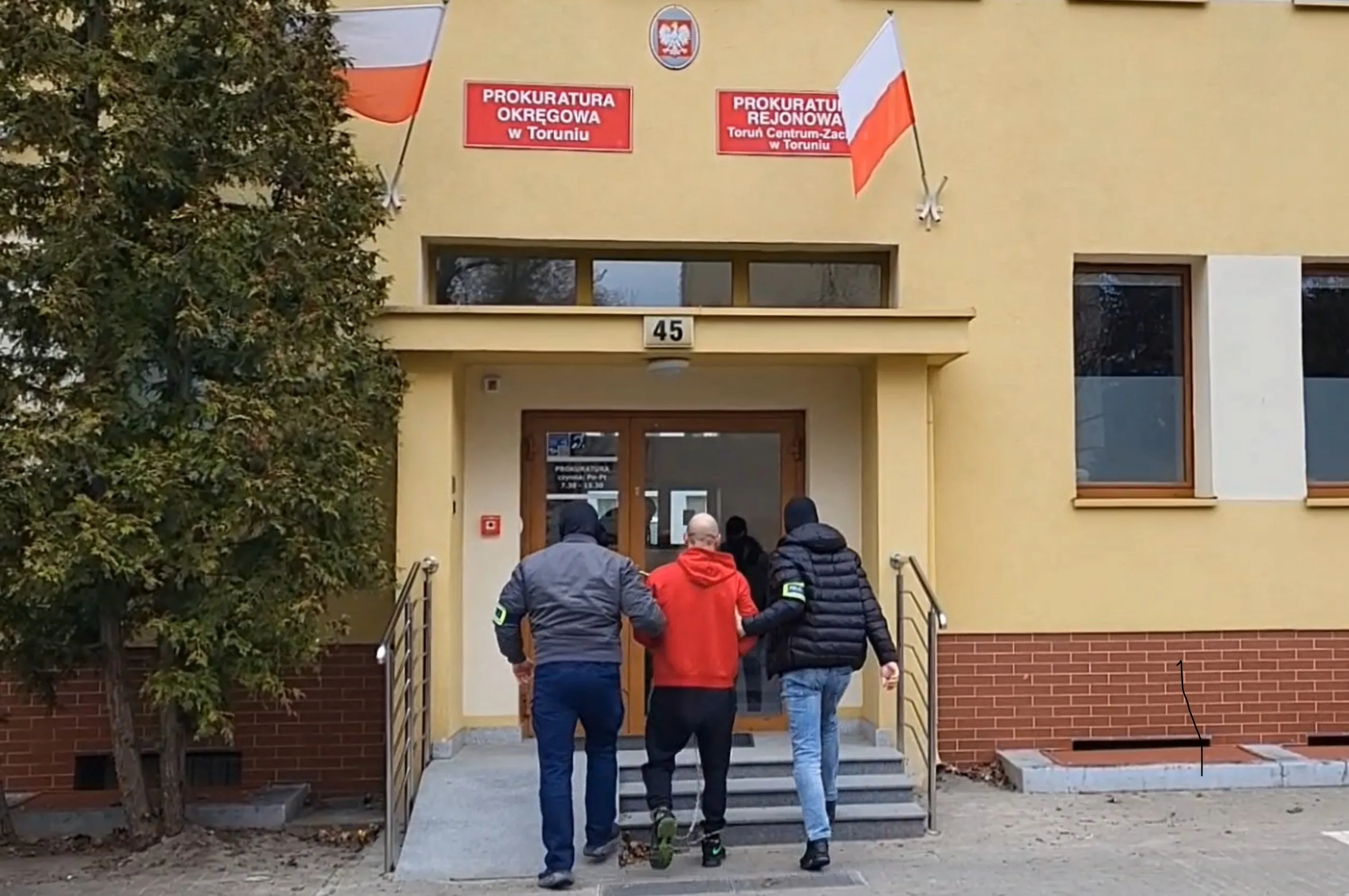 Zatrzymanie kierowcy dostawczego fiata (fot. nadesłane)